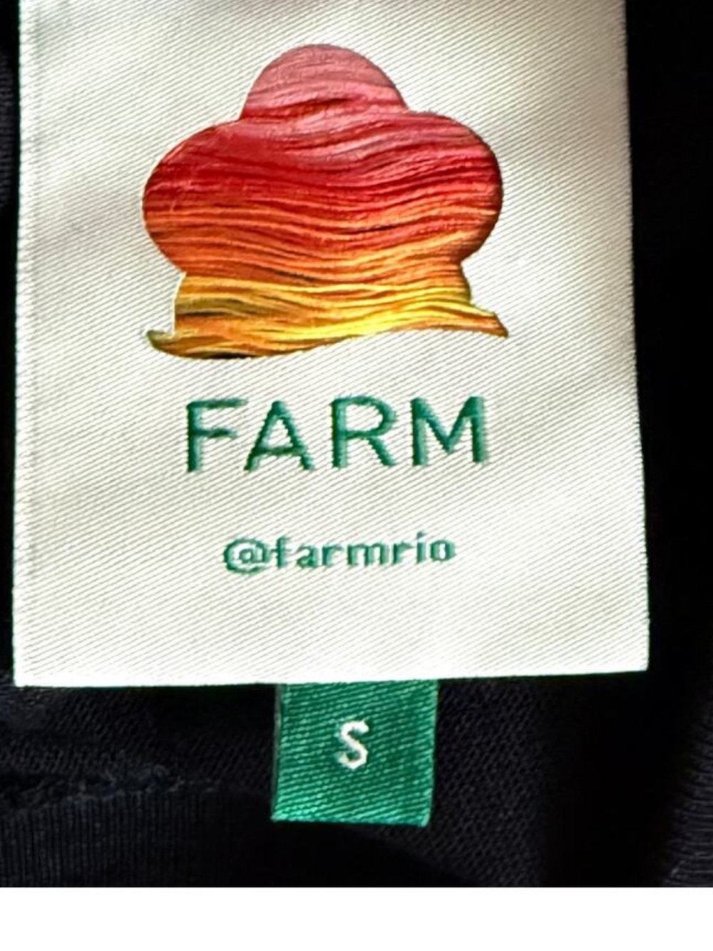 FARM Rio Black Jumpsuit with Rainbow Stripe - Picture 7 of 7